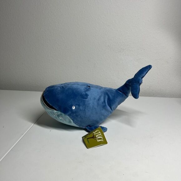 Blue Whale Plush Kohls Cares STUCK by Oliver Jeffers Blue Stuffed Animal 12" NWT - Picture 3 of 10